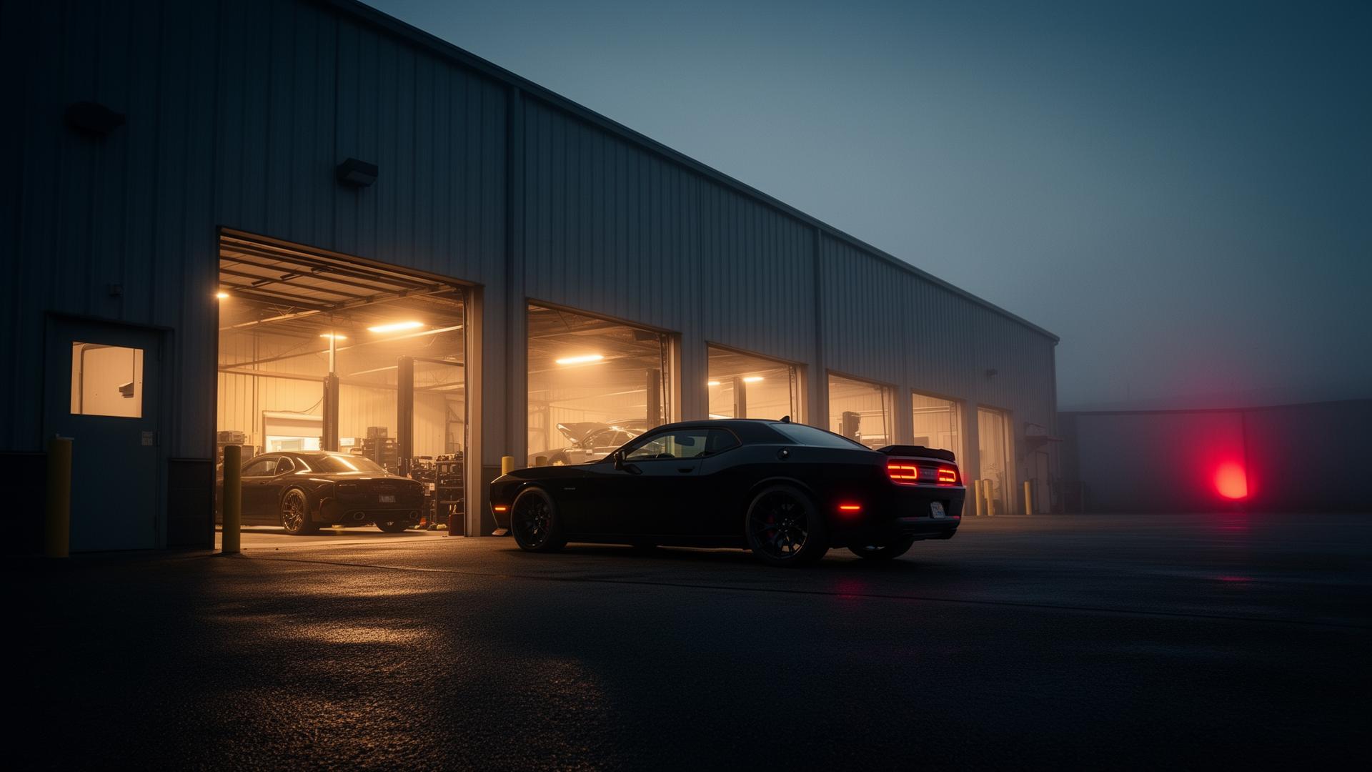 Davenport Motorsports shop in Calgary, AB
